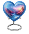 medium size heart-shaped mountains Urn