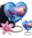 medium size heart-shaped mountains Urn