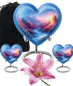 medium size heart-shaped mountains Urn