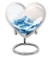 heart funeral urn for mom
