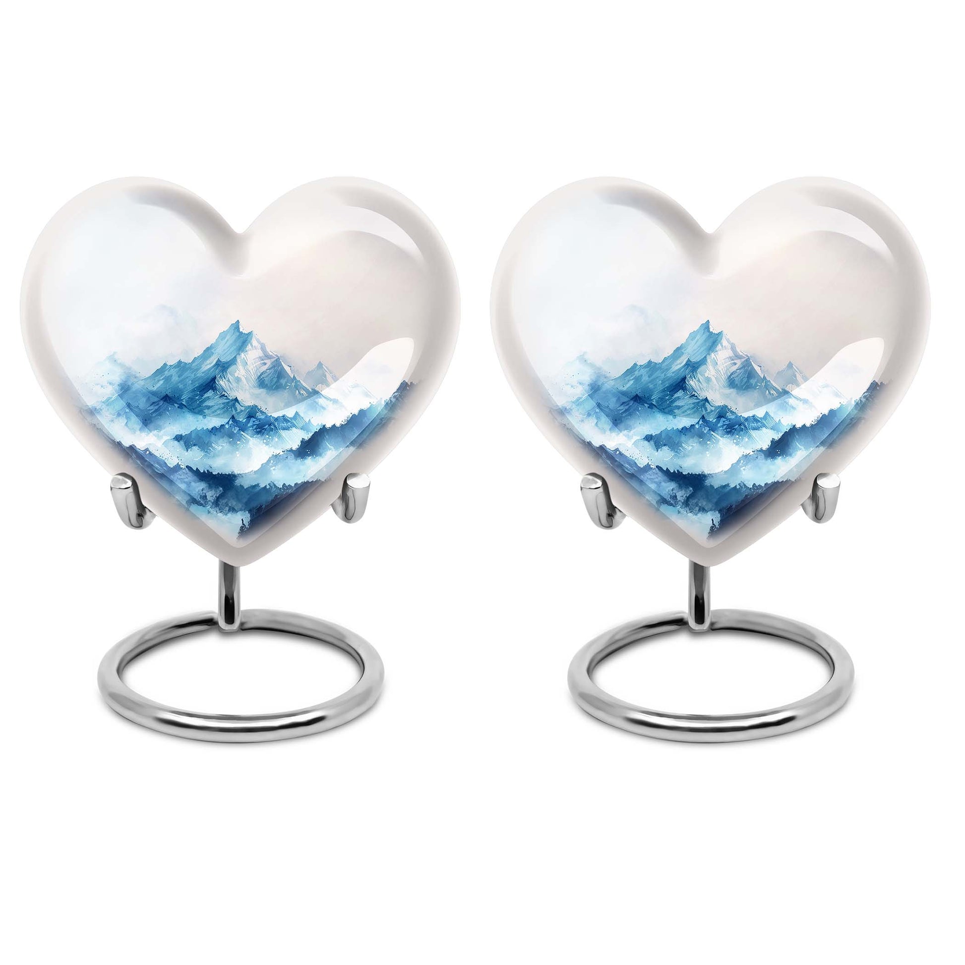 heart funeral urn for mom