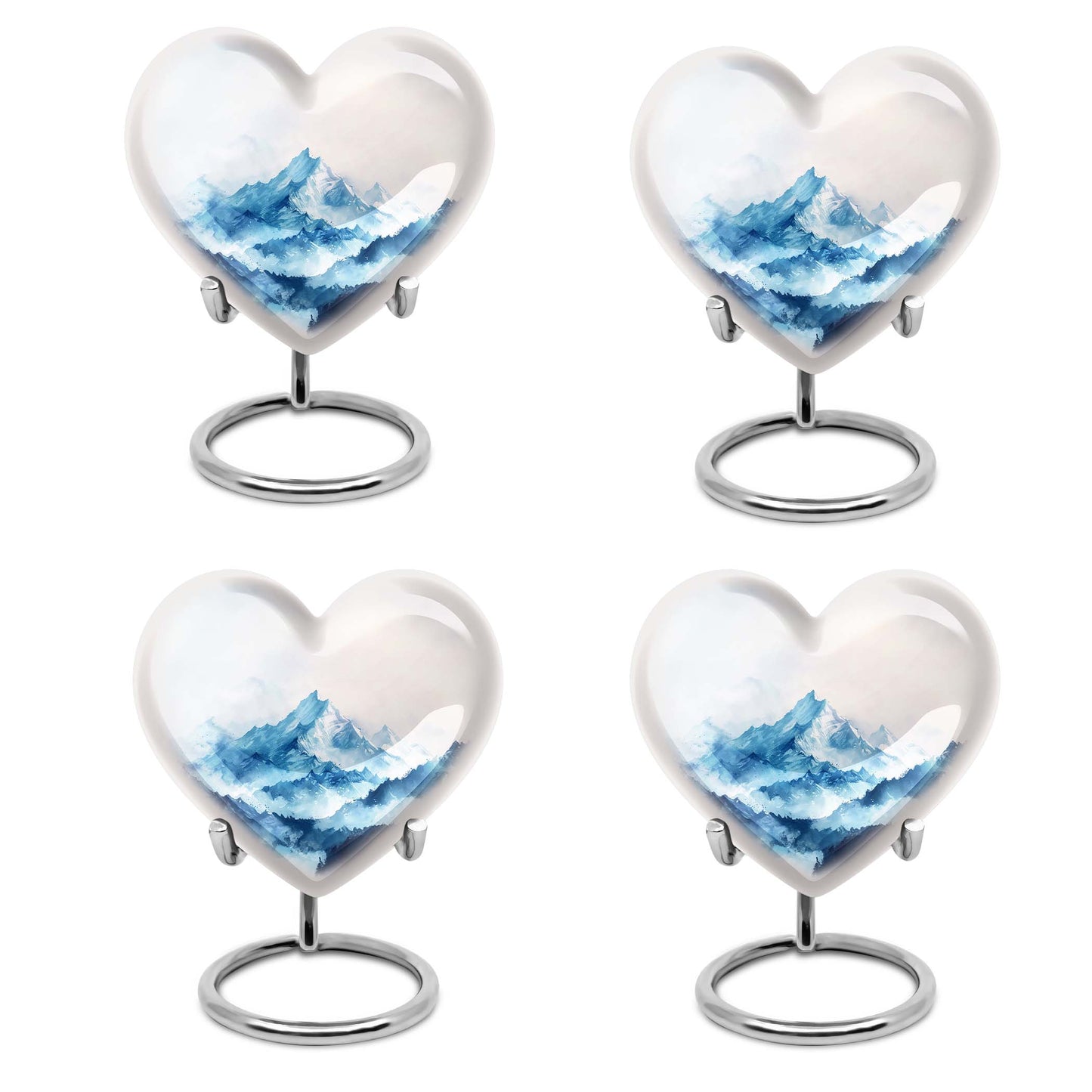 heart funeral urn for mom