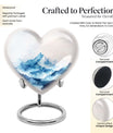 heart funeral urn for mom
