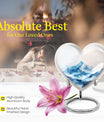 heart funeral urn for mom
