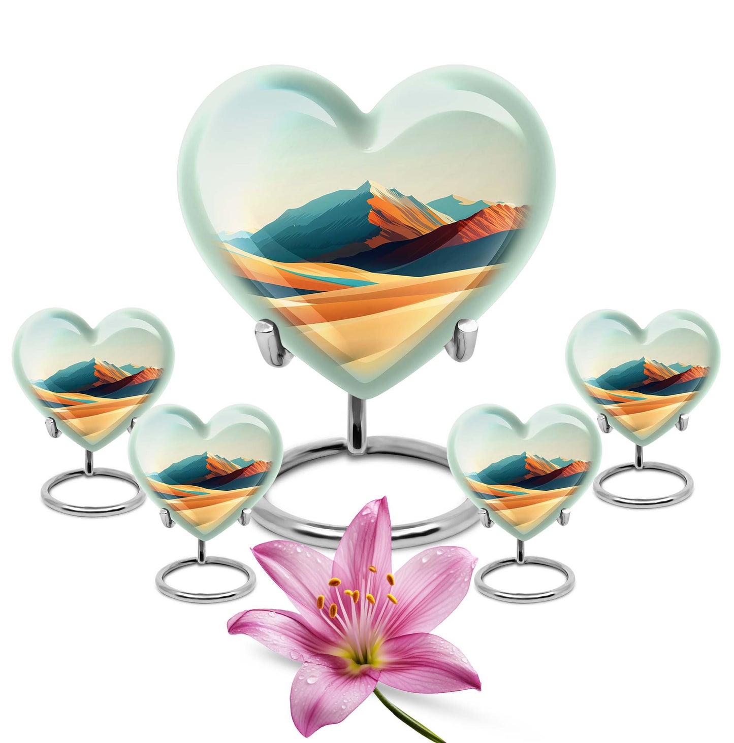 Personalized Fish Keepsake Urn for Pet Ashes - 10-inch, 200 cu in - Yatskia