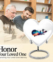 heart-shaped Father Urn
