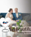 heart-shaped Father Urn