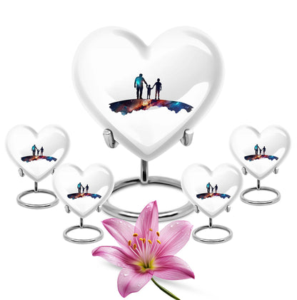 Customizable 10-inch heart urn