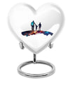 Customizable 10-inch heart urn