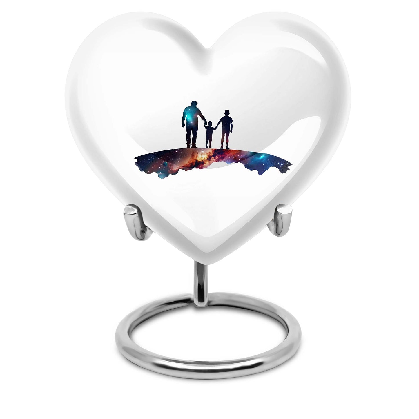 Customizable 10-inch heart urn
