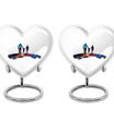 Customizable 10-inch heart urn
