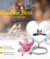 Customizable 10-inch heart urn