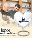 Customizable 10-inch heart urn