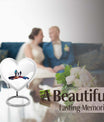 Customizable 10-inch heart urn