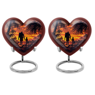 2 Keepsake 3 inch Urns