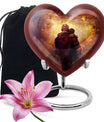 heart design father urn