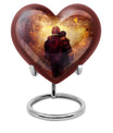 heart design father urn