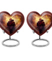 heart design father urn