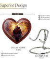 heart design father urn