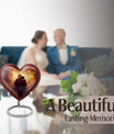 heart design father urn