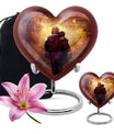 heart design father urn