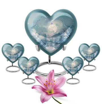 Large Urn with 4 Small Urn