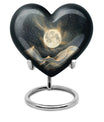Lunar Urn, heart-shaped