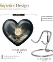 Lunar Urn, heart-shaped