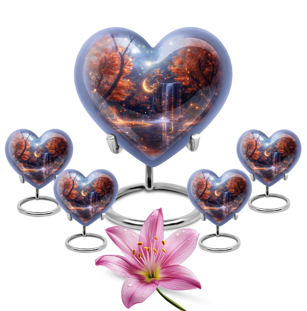 heart-shaped large 