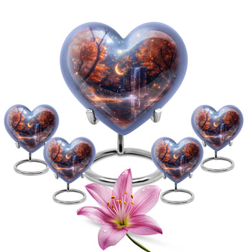 Large Urn with 4 Small Urn