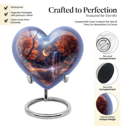 heart-shaped large 