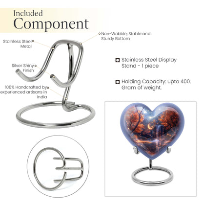 heart-shaped large 