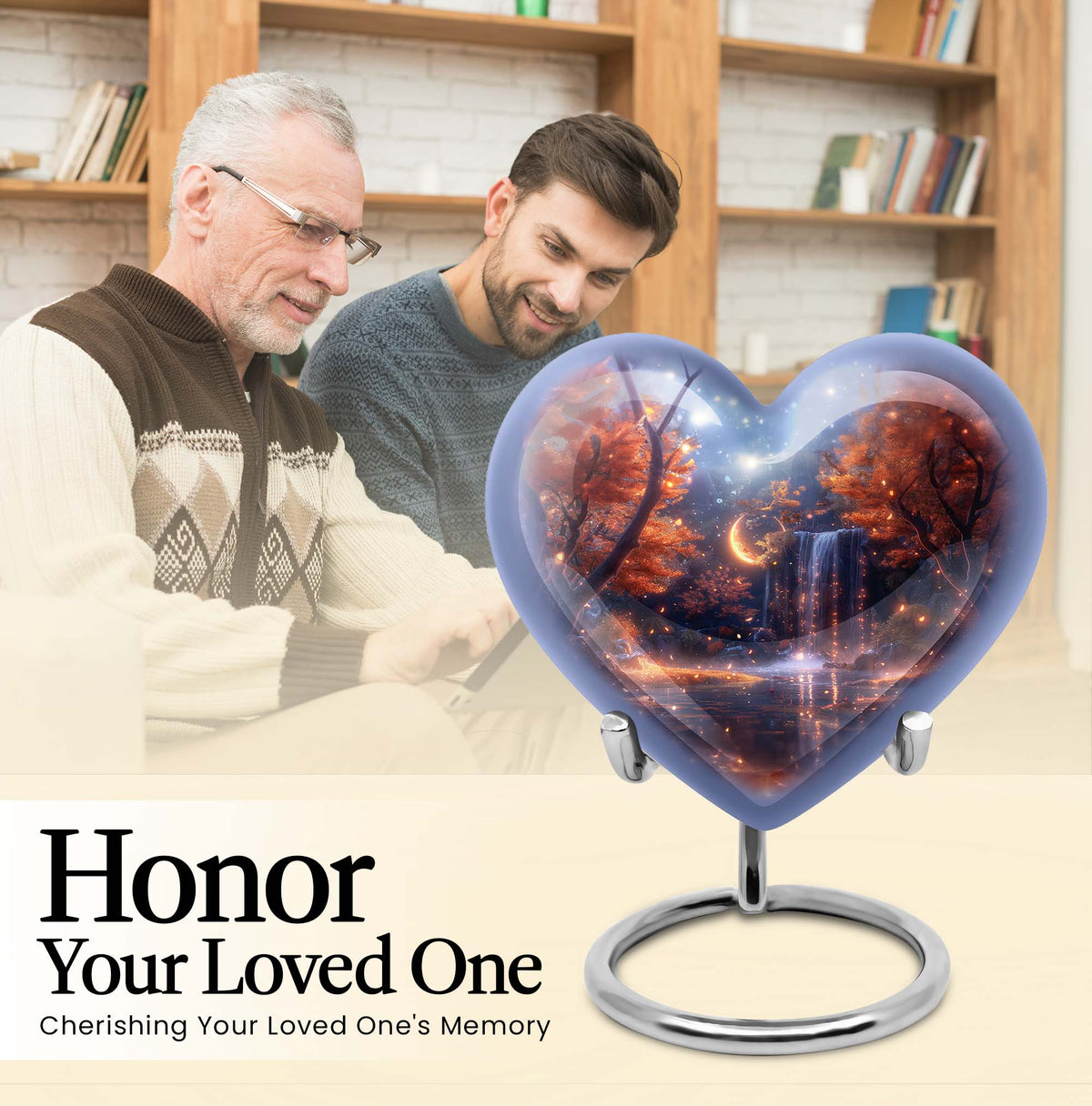 heart-shaped large 