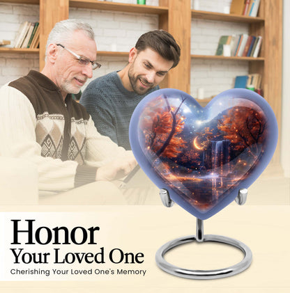 heart-shaped large 