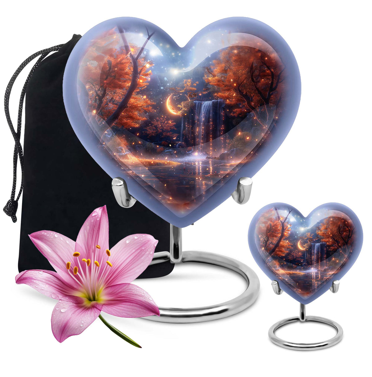 heart-shaped large 