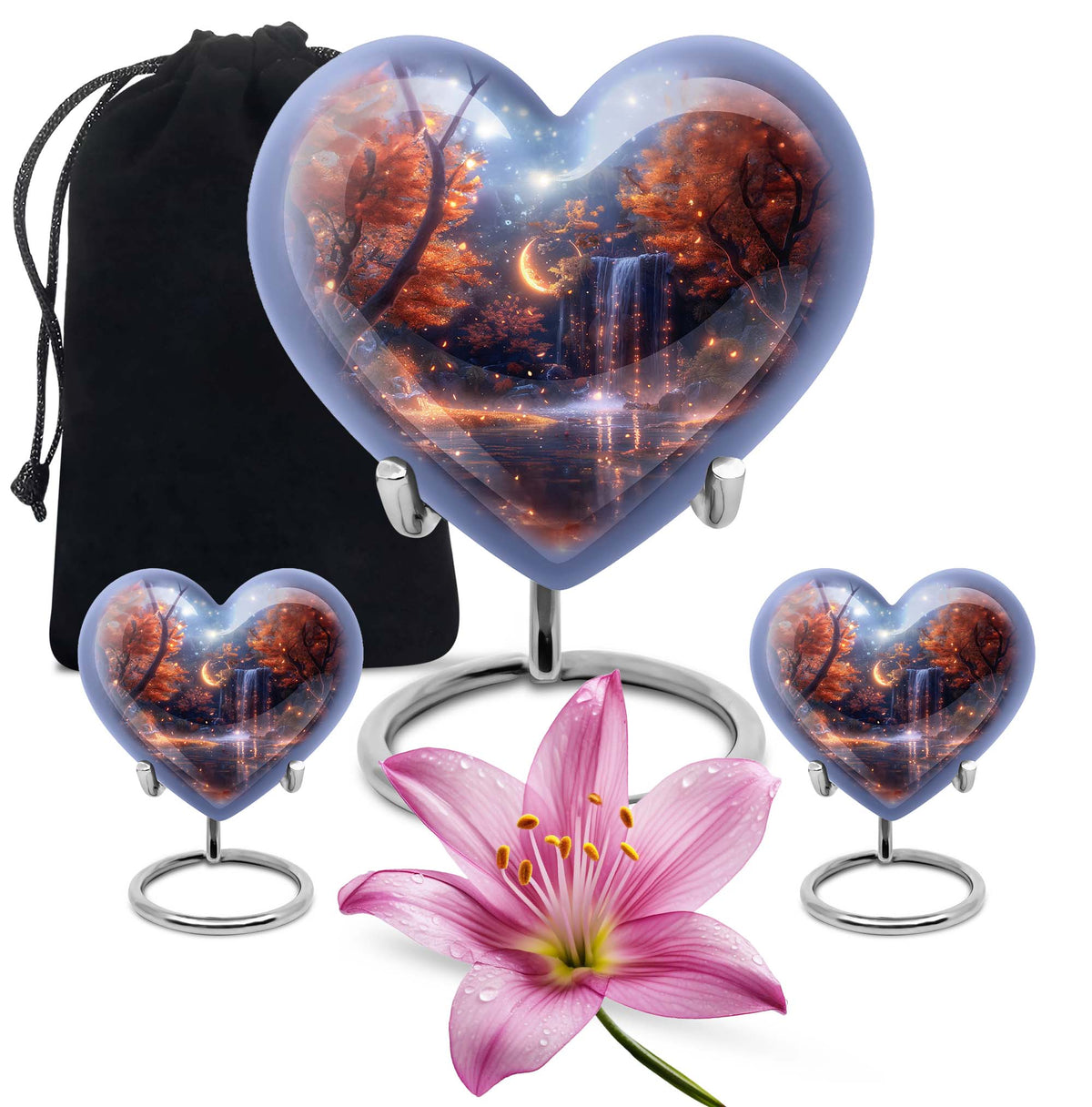 heart-shaped large 