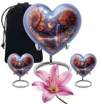 Large Urn with 2 Mini Urn