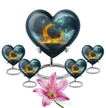 Large Urn with 4 Small Urn