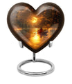 heart-shaped Lunar Urn