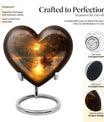 heart-shaped Lunar Urn