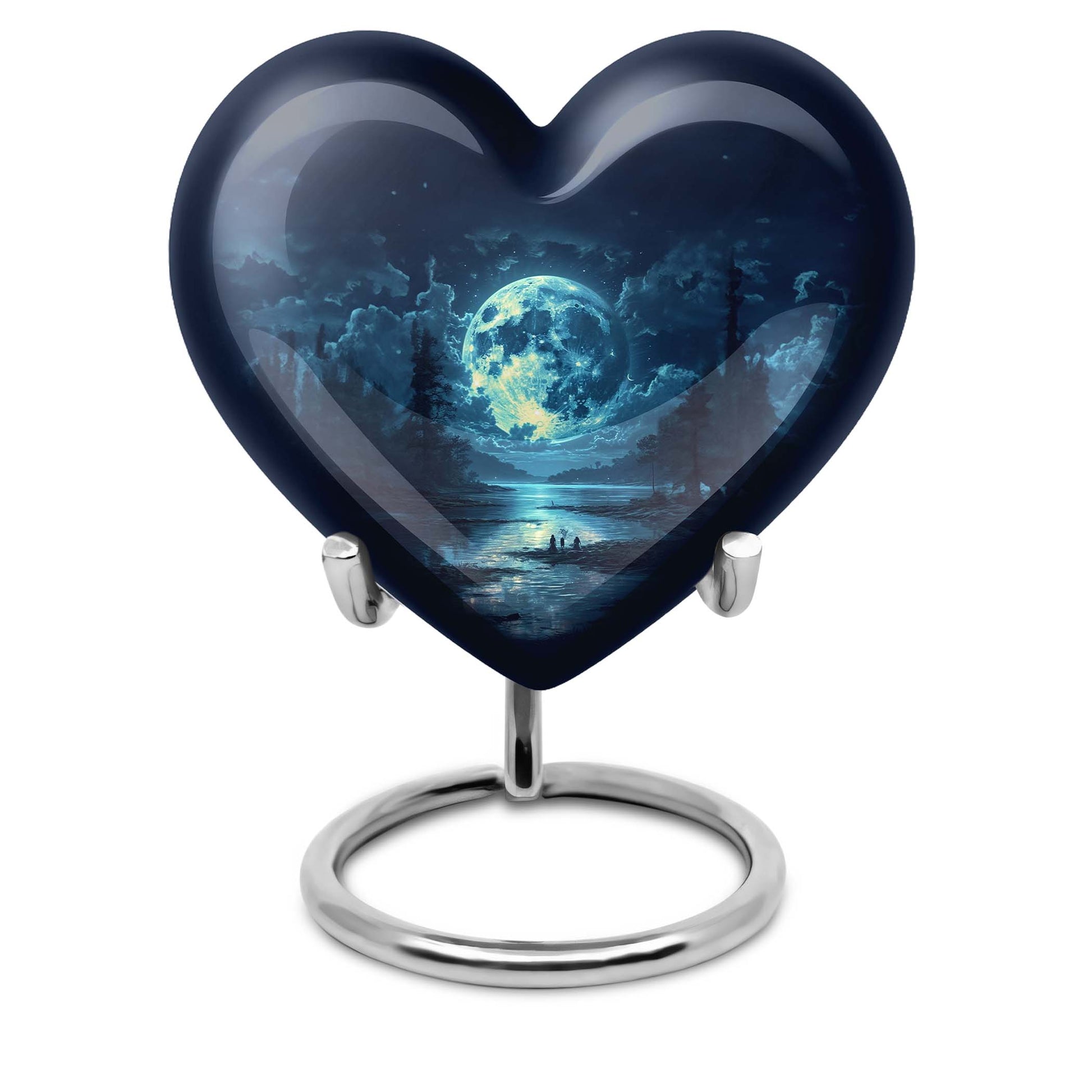 Lunar Urn, heart design