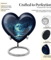 Lunar Urn, heart design