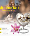 Heart-shaped Ring Urn for adult ashes,