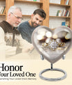Heart-shaped Ring Urn for adult ashes,