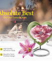 Abstract heart-shaped 10-inch Ring Urn