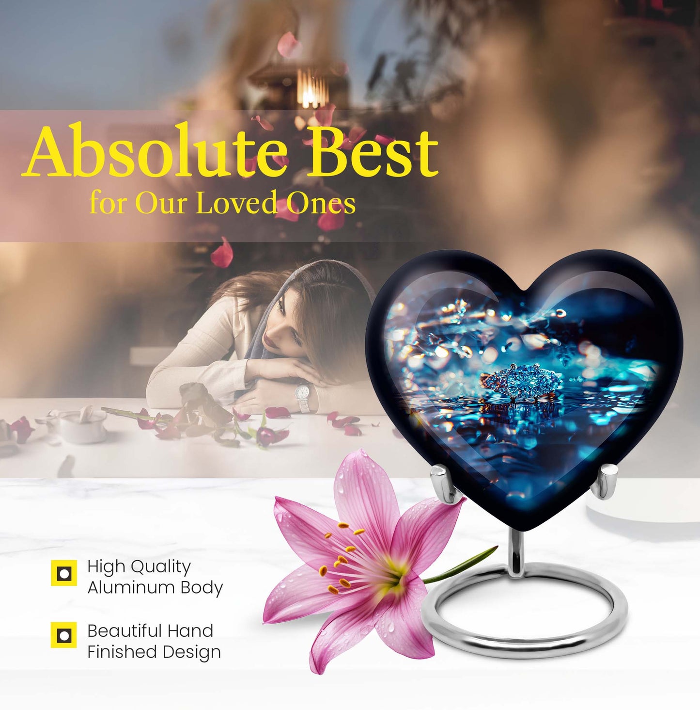 Heart Urn Ring Urn