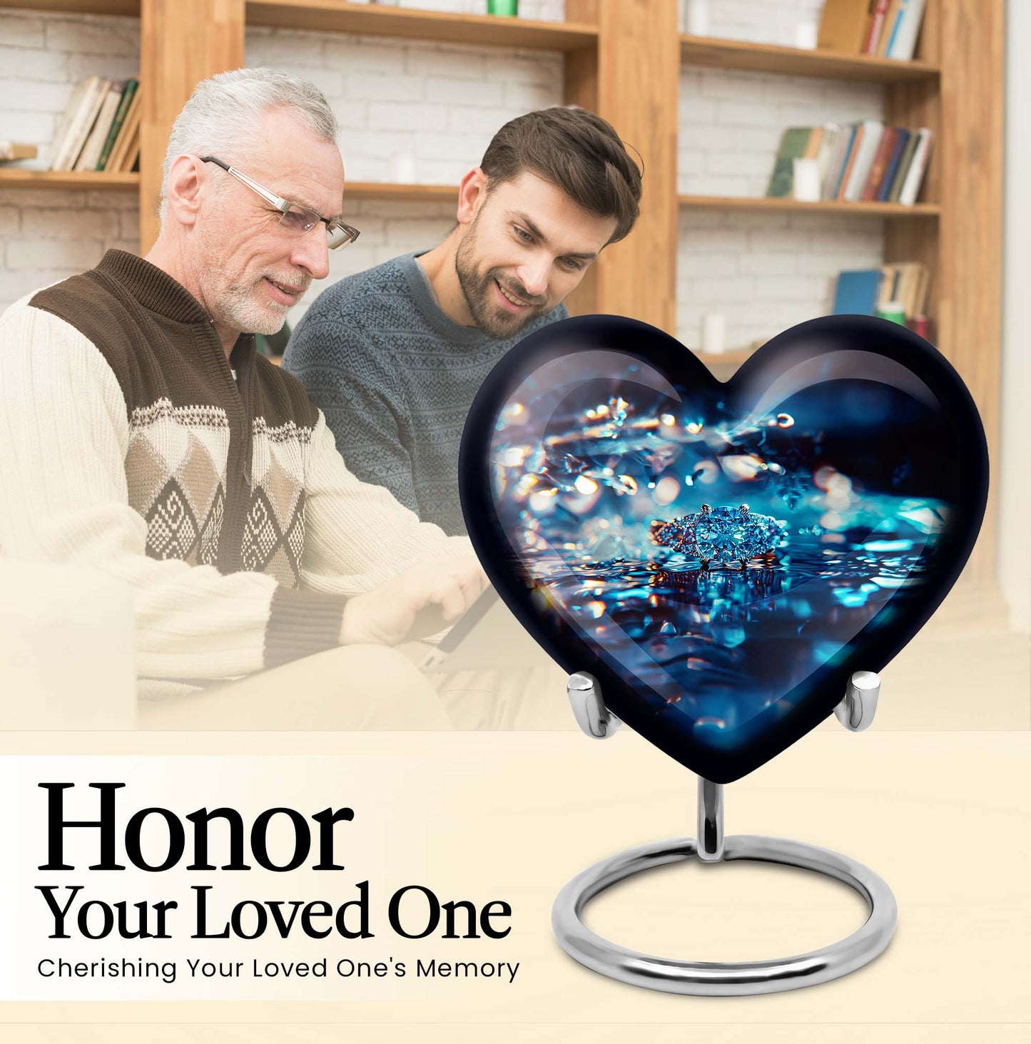 Heart Urn Ring Urn