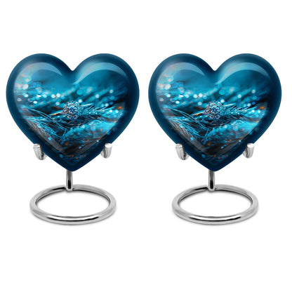 Abstract Heart Ring Urn,