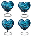 Abstract Heart Ring Urn,