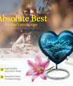 Abstract Heart Ring Urn,